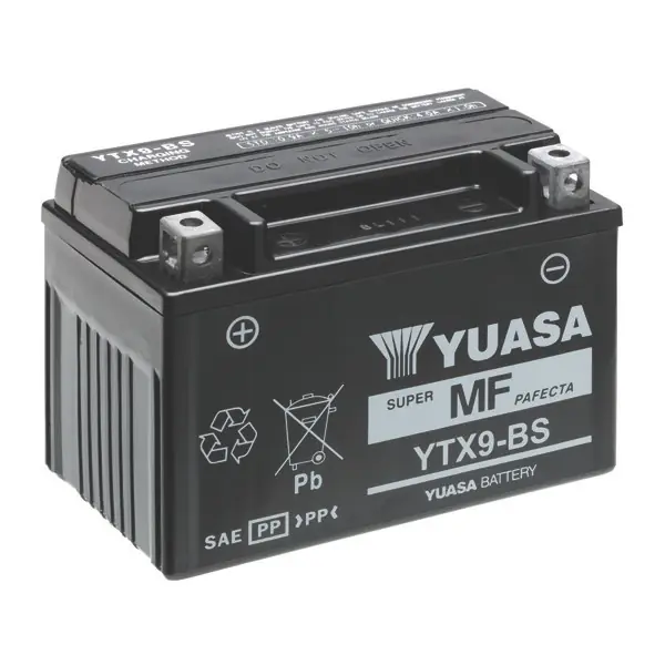 Z (er400ddda) 400 batteria yuasa ytx9-bs sigillata attivata 12v/8ah 2019 2019 Super Prezzo