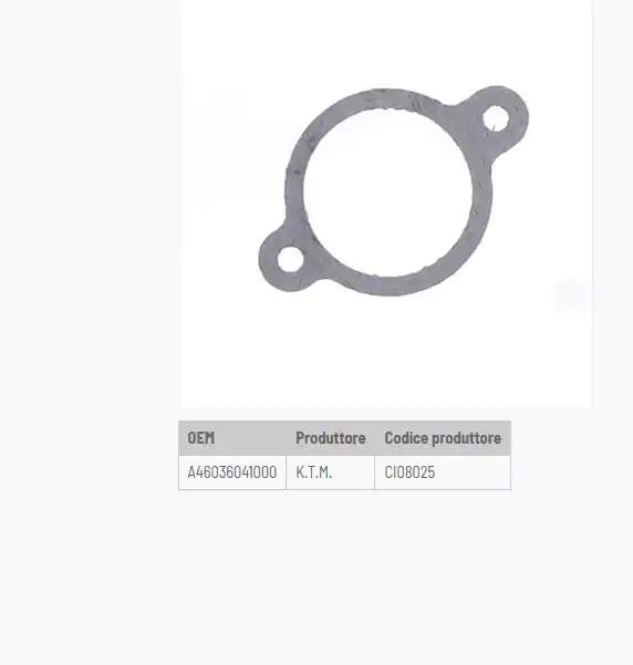 Offerta Gas gas mc f 250 guarnizione scarico 2024 2024