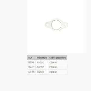 Compra Online Piaggio vespa l (v5a1t) 50 guarnizione scarico 1966 1970