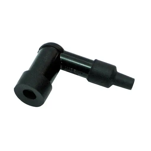 Pipetta candela ngk ld05e con resistore 5 ohm piega 90 gradi Popolare