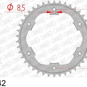 Promozione Esclusiva Bmw f 800 gs 800 corona afam 92634-42 in acc. passo 525 2006 2018