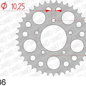 Ultima Occasione Benelli tnt 1130 cafe racer 1130 corona afam 92671-36 in acc. passo 525 2005 2012