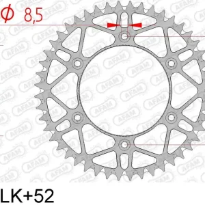 Esclusivo Gas gas ec f 250 250 corona afam 71304slk+52 in acc. passo 520 2021 2021