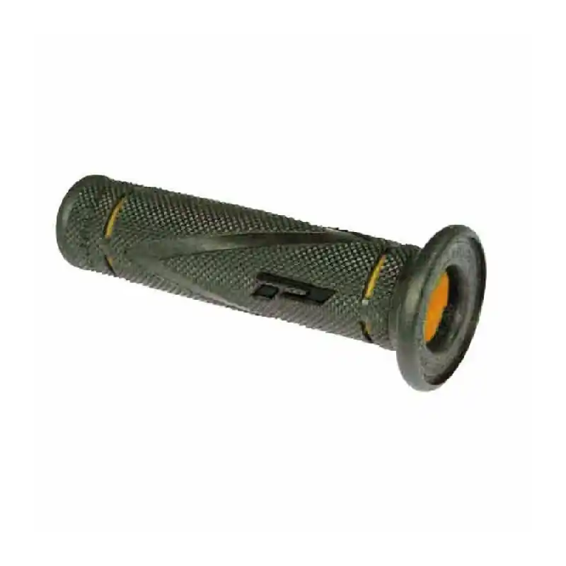 Manopole strada progrip 838 oe 201 doppia densita' - arancio nero con foro Novità