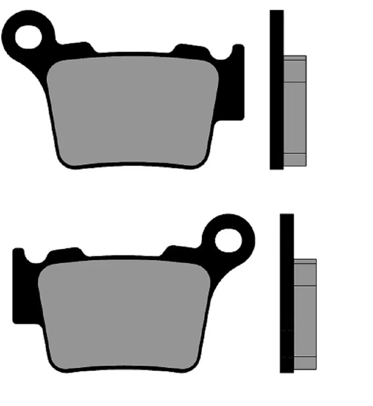 Di Tendenza Bmw g 450 smr 450 pastiglie freno organiche brenta 3056 anteriore \\ posteriore 2009 2010
