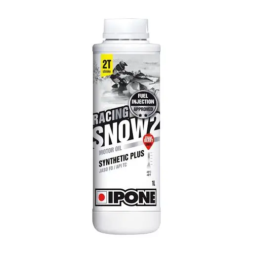 Ultimissimo Modello Ipone i pone olio miscela snow 2 racing sintetico 2t stroke alla fragola 1 litro