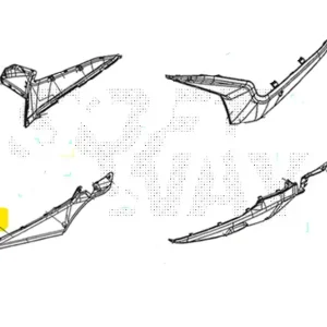 Ultime Pezzi Sym joyride 300 carena fiancata inferiore destra 2022 2022 lj30w2-eu