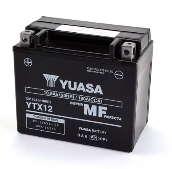 Adly cross x over 150 batteria yuasa ytx12 pronta 2007 2008 31500-225-000 Professionale