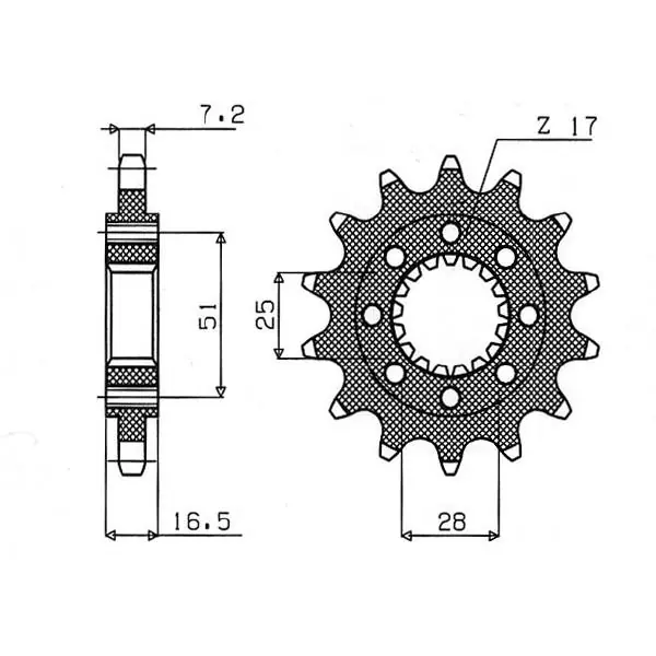 Ktm super duke gt 1290 kit trasmissione s-ac 17-38-525-112 did525zvmx 2016 2020 Consegna Rapida
