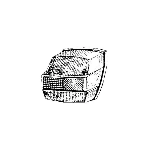 Piaggio vespa et3 (vmb1t) 125 fanale posteriore vespa 125 et3 1976 1983 Promozione Esclusiva