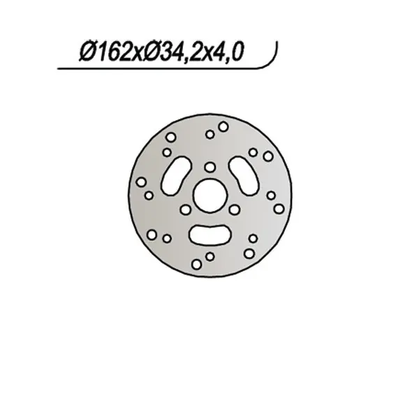 Compra Oggi Stesso Hyosung sf fast 50 disco freno anteriore ng 703 2000 2003