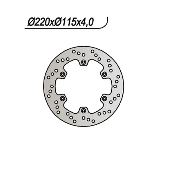 Yamaha dt r lc (3py) 125 disco freno posteriore ng 422 1989 1992 A Buon Prezzo