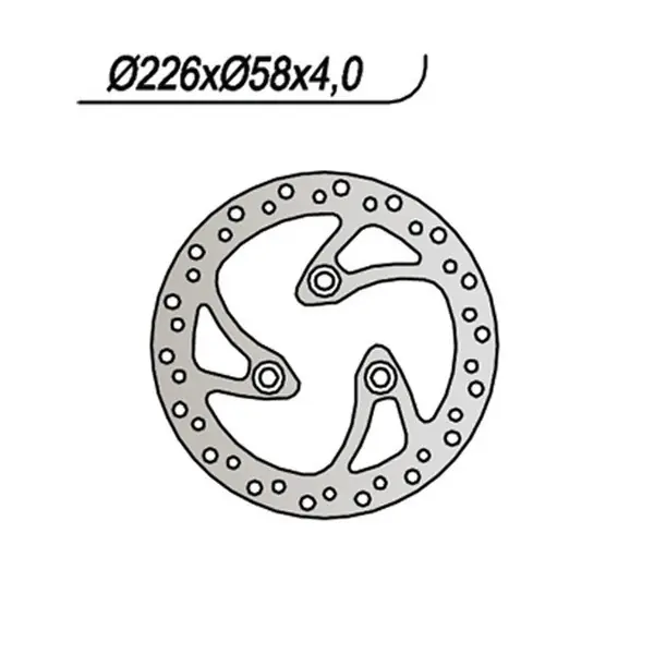 Peugeot elystar tdsi 50 disco freno anteriore ng 306 2002 2003 Popolare
