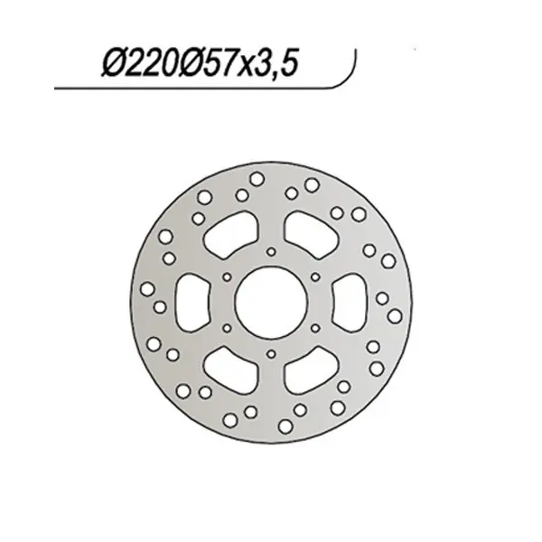 Super Prezzo Motor hispania rx super racing l.c. 50 disco freno posteriore ng 343 2000 2003