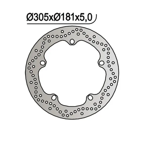 Di Tendenza Bmw r c avantgarde 850 disco freno anteriore dx-sx ng 1044 1999 2001