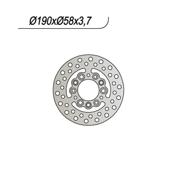 Adly predator 2t 50 disco freno anteriore ng 1022 1997 2000 Must-Have