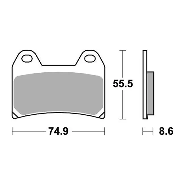 Consegna Rapida Aprilia rs 250 pastiglie freno sbs ds2 1998 2003