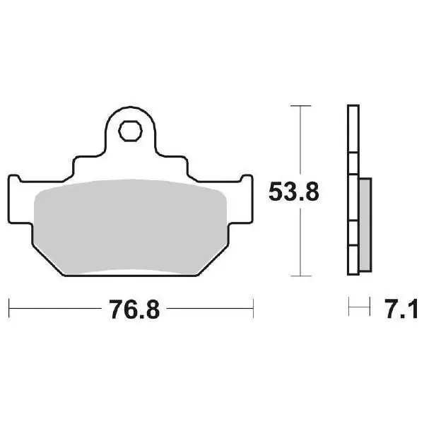 Pagamento Sicuro Suzuki gz marauder 125 pastiglie freno sbs 581 hf 1998 2011