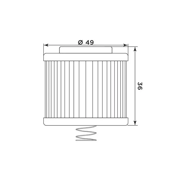 Bajaj boxer (ct100) 100 filtro olio meiwa y4020 n n Sconto