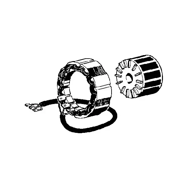 Professionale Lombardini motori industriali 8ld7/2 statore bobina alternatore 12v / 300w n n