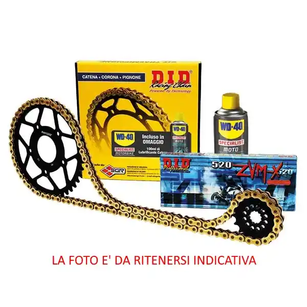 Bmw f gs (k72) (mozzo fori ø 10,5) 650 kit standard con catena did 525vx corona acciaio 2009 2012 Nuova Collezione