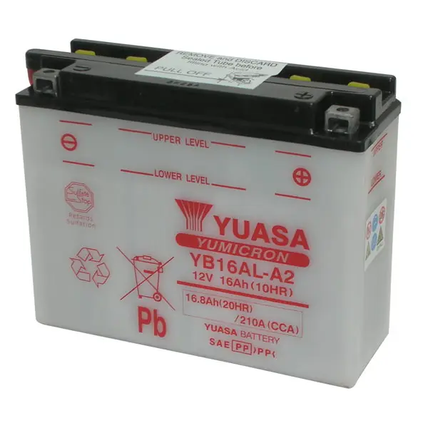 Ducati monster 400 batteria yuasa yb16al-a2 12v/16ah 1996 2000 Ordina Subito