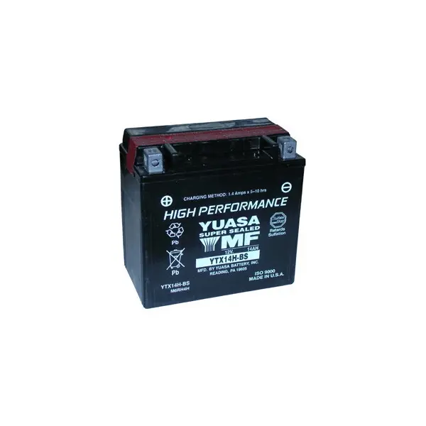 Spedizione Espresso R r 1250 batteria yuasa ytx14h-bs 2019 2019