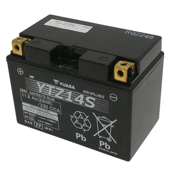 Benelli caffè nero 250 batteria yuasa ytz14s 2013 2014 Reso Gratuito