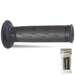 A Buon Prezzo Coppia manopole 22 / 25 pvc soft nero no foro