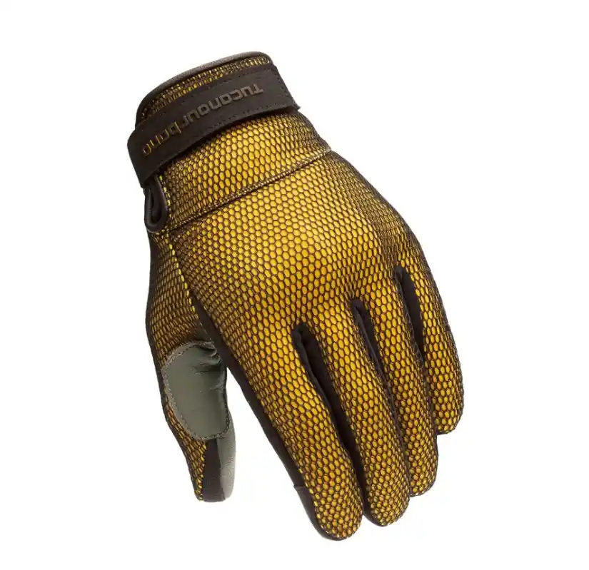 Guanti eden mesh nero/giallo tucano m Nuovo Arrivo