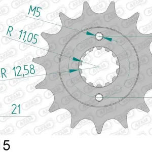Cagiva e 900 c elefant 900 pignone afam 46603-15 passo 530 1993 1997 Affare