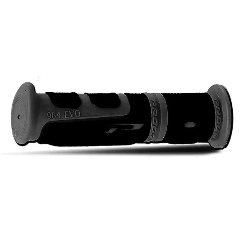 Economico Manopole atv progrip 964 298 doppia densita' - nero titanio no foro