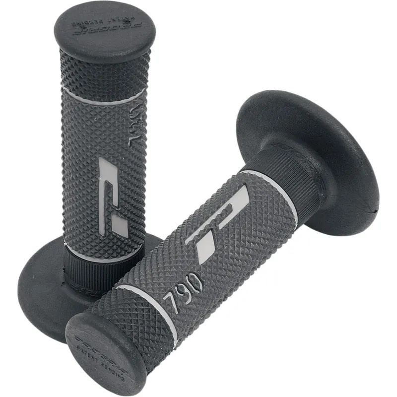 Acquista Ora Manopole mx progrip 790 - 233 - tripla densità - grigio / titanio / nero no foro