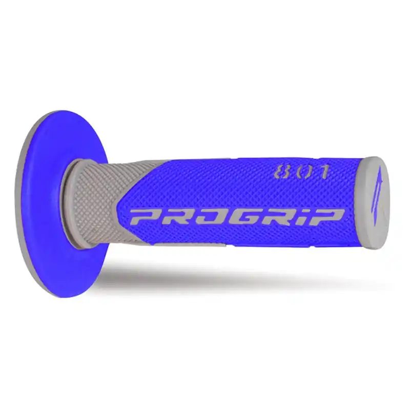 Manopole mx progrip 801 291 - doppia densita' grigio / blu no foro Soddisfatti O Rimborsati