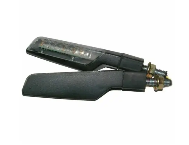 Fanale freccia a led laser-4 (coppia) - nero Prezzo Ridotto