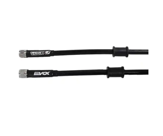 Tubo freno 2000mm dado girevole 1/8 bsp - nero Offerta Del Giorno