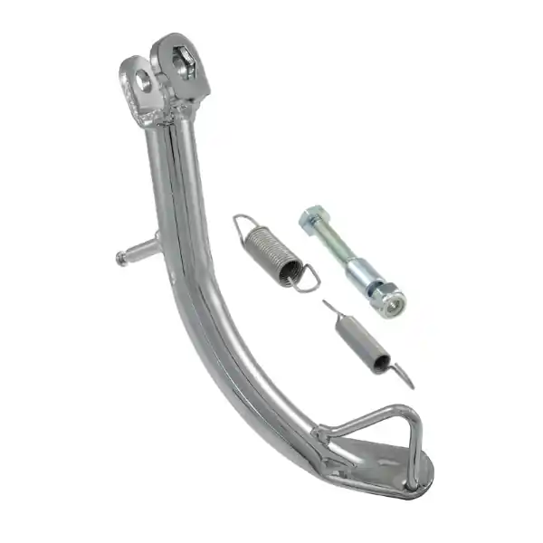 Cavalletto laterale cromato piaggio beverly rst 4t 4v 125-300-350cc Pagamento Sicuro