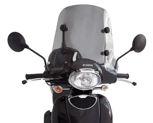 A Buon Prezzo Cupolino parabrezza fabbri aprilia scarabeo 50 100 1993 2013 summer