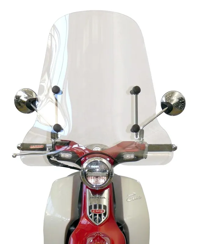 Cupolino parabrezza fabbri honda super cub c125 2018 2019 top alto Sconto