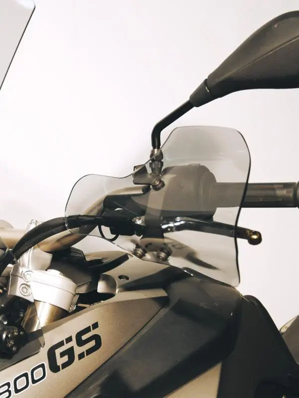 Più Venduto Coppia di paramani per bmw f 650-800 gs 2008>07/2012 fume chiaro