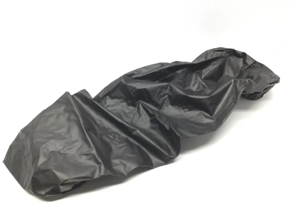 Coprisella universale rivestimento sella pvc nero 115 - 120 cm Super Prezzo