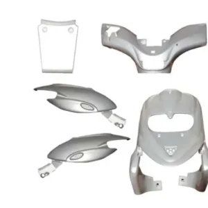 Kit carene plastiche scocche gilera stalker 50 1997 2011 argento lucido vernici Offerta Limitata