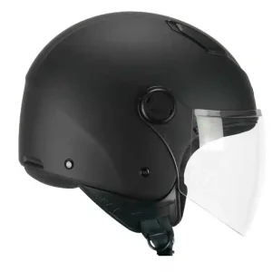 Spedizione Espresso Casco demi jet ska-p 1lha luke mono nero opaco taglia xl