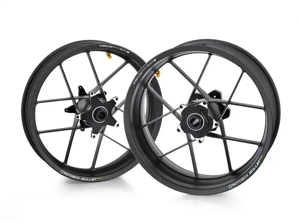 COPPIA CERCHI CARBONIO ROTOBOX BULLET PRO BMW R NINE T ABS 2017-2025- Popolare