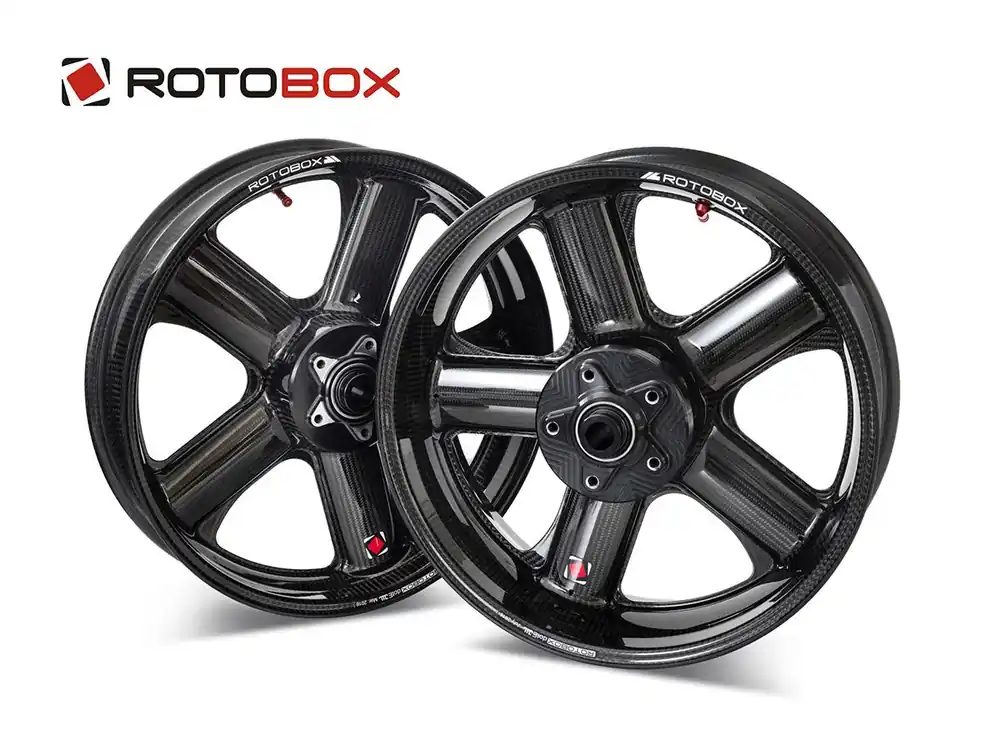 Offerta Del Giorno COPPIA CERCHI CARBONIO ROTOBOX RBX2 HARLEY DAVIDSON ROAD GLIDE-