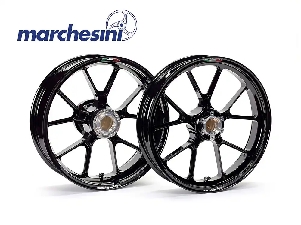 Ultime Pezzi COPPIA CERCHI ALLUMINIO MARCHESINI M10RS KOMPE HONDA CBR 250 R ABS 2013-2016-