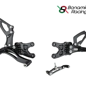 PEDANE ARRETRATE BONAMICI RACING REGOLABILI SUZUKI GSX-R 1000 2009-2016- Acquista Ora