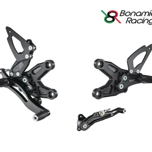PEDANE ARRETRATE BONAMICI RACING REGOLABILI RACE BMW S 1000 RR HP4 2008-2014- Vendita Finale