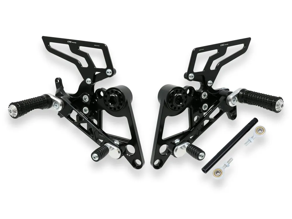 Solo Oggi PEDANE REGOLABILI MONOPOSTO CNC RACING DUCATI MONSTER 1100 2009-10-