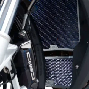 Spedizione Gratuita GRIGLIA PROTEZIONE RADIATORE OLIO RACING TITANIO R&G BMW S 1000 R / RR 2019-2024-
